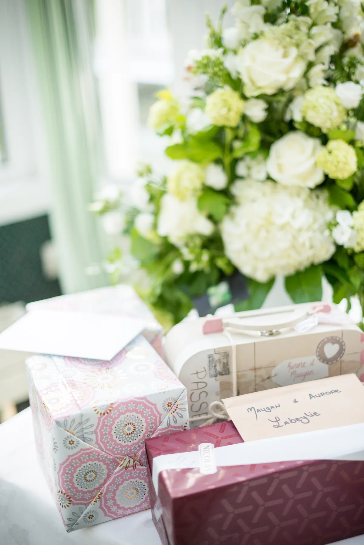 Photo mariage Chindrieux – détail cadeaux décoration mariage