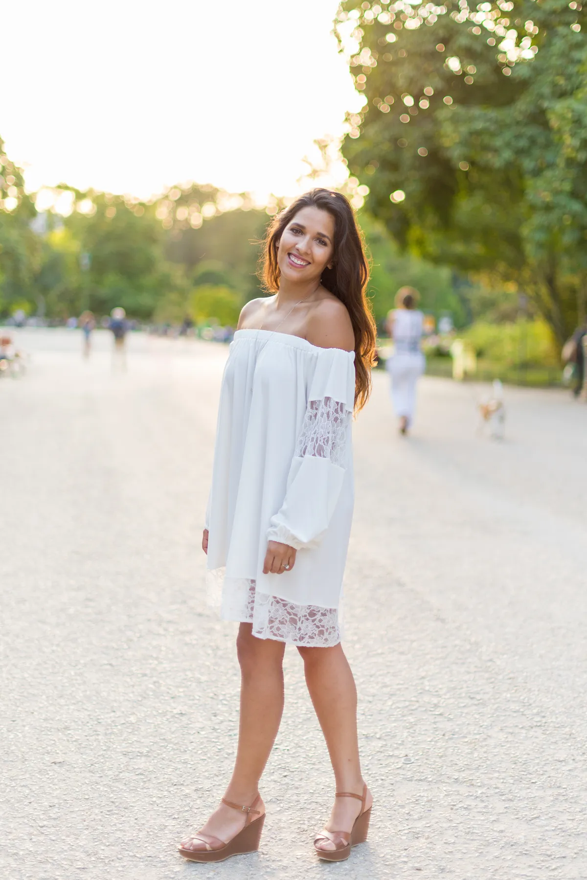 Photo mariage Tresserve – portrait mariee lumiere doree