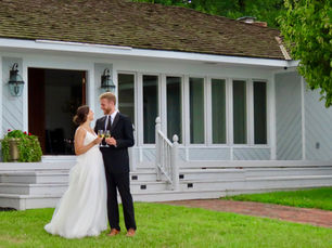 Virginia is for Lovers at Kateri weddings located in scenic Augusta County. A newlywed couple enjoys a special moment with the backdrop of Kateri's estate