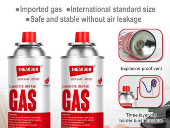 CASSETTE BUTANE GAS