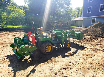 land grading and leveling