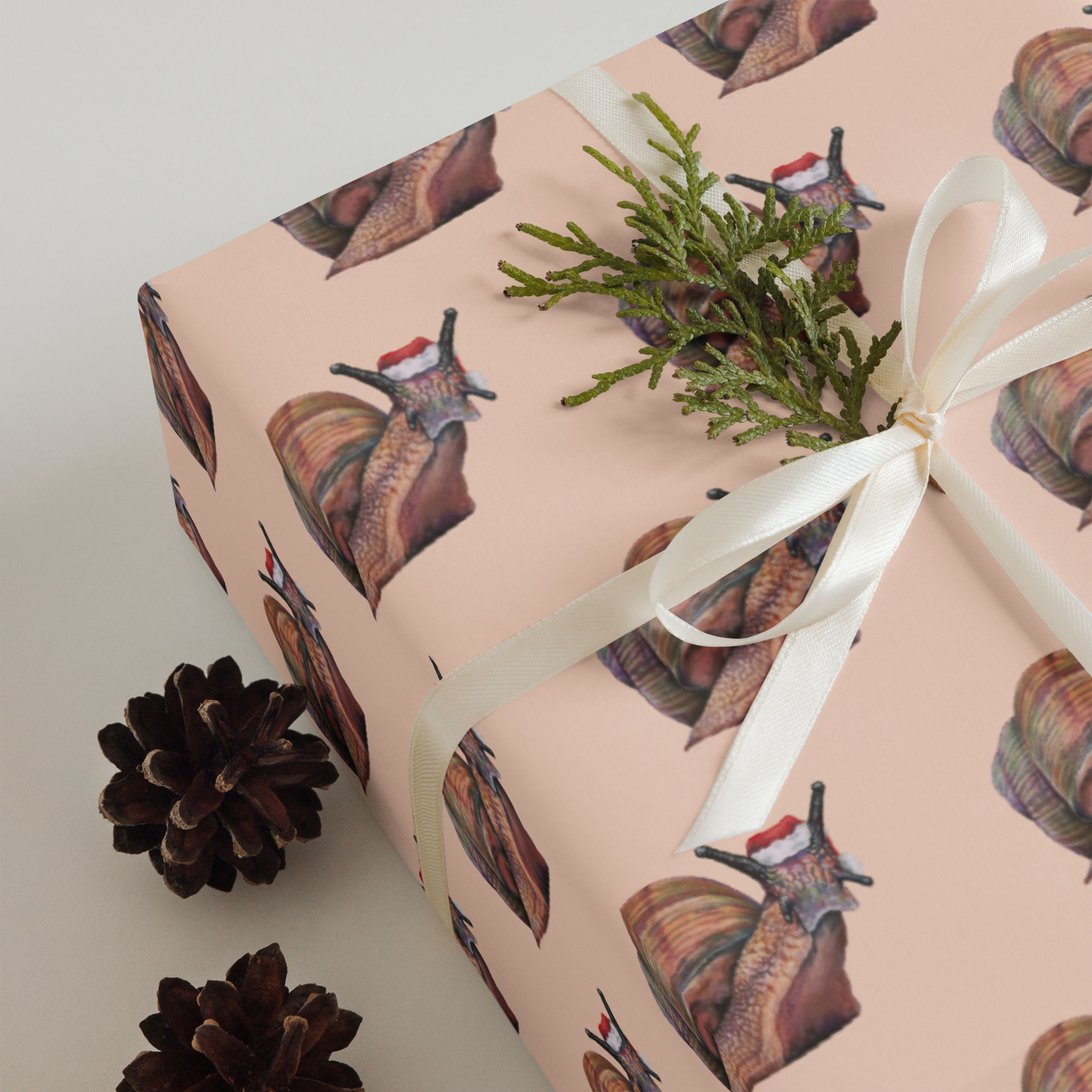 Snail Wrapping Paper Sheets