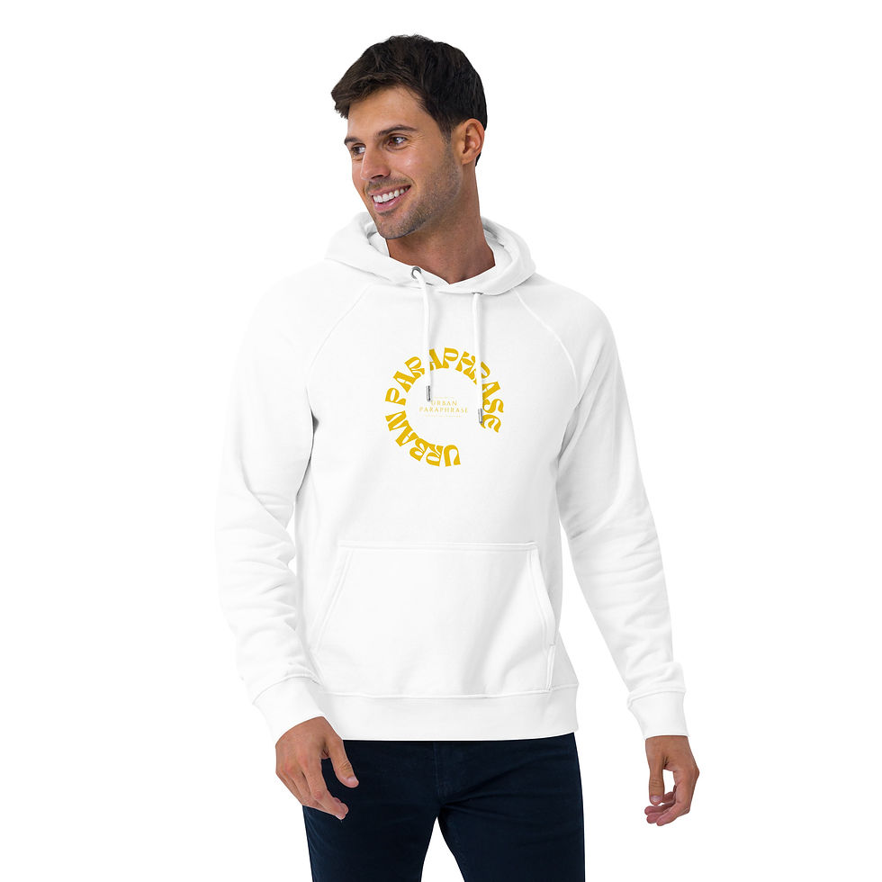 Thumbnail: HBCU-ish Gold Unisex raglan hoodie