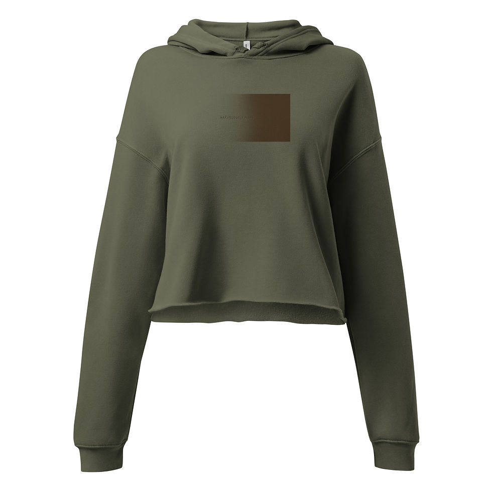 Thumbnail: Marvelously Made Crop Hoodie