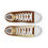 Thumbnail: (HBCUΘ)Crimson 'n Cream Women’s high top canvas shoes