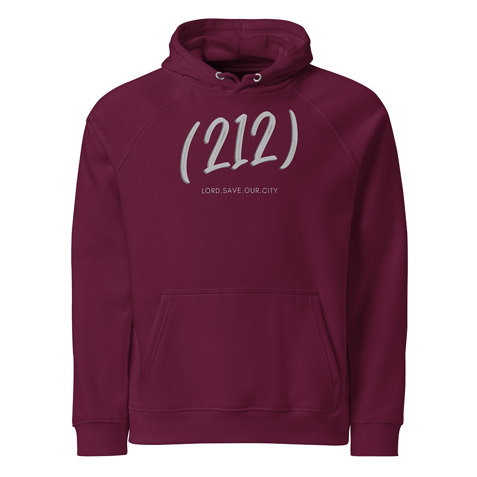 Thumbnail: 212 Lord.Save.Our.City Unisex hoodie