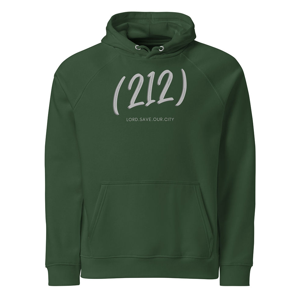 Thumbnail: 212 Lord.Save.Our.City Unisex hoodie