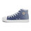 Thumbnail: Columbia 'n White (fade) Men’s high top canvas shoes