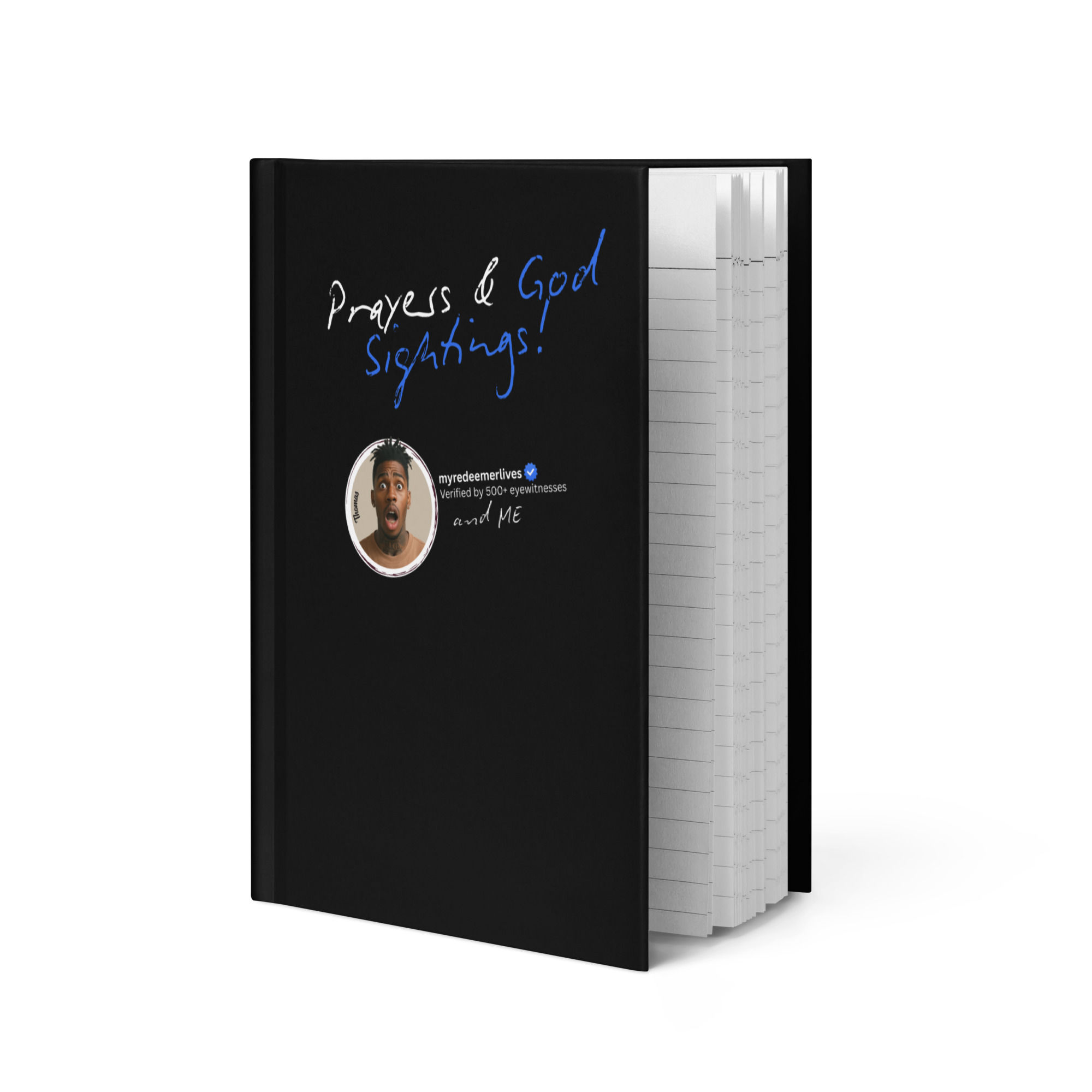 Black Hardcover journal matte