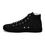 Thumbnail: P-Keyz Black Paisley Men’s high top canvas shoes