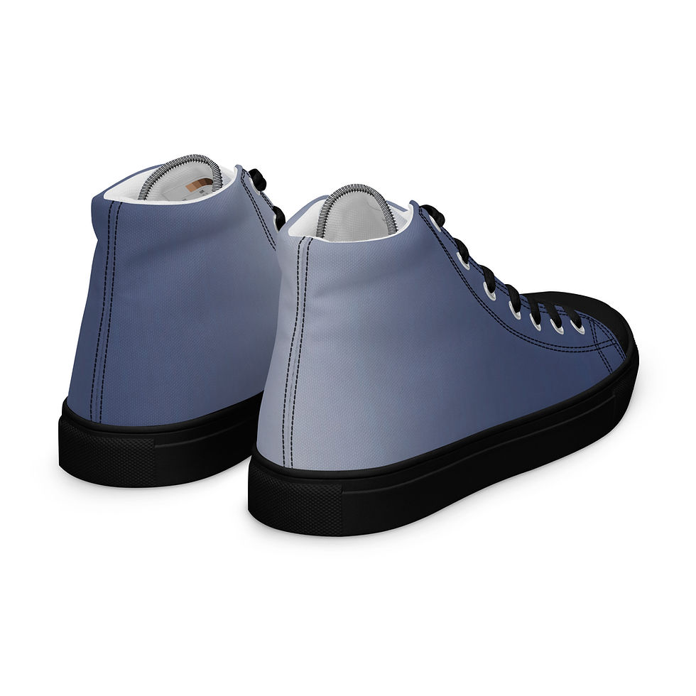 Thumbnail: Columbia 'n White (fade) Women’s high top canvas shoes