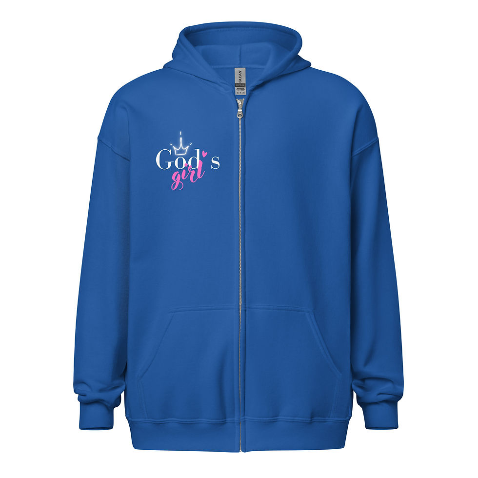 Thumbnail: God's Girl standard zip hoodie