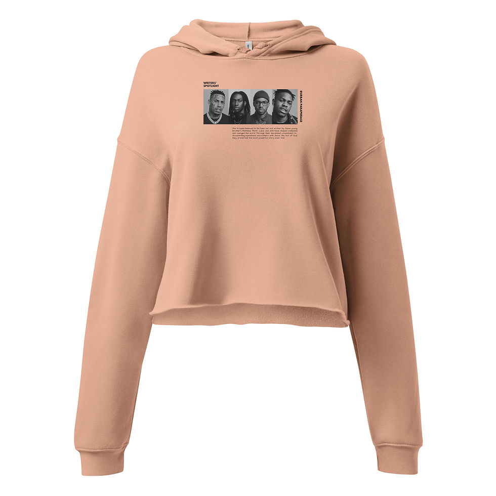 Thumbnail: Tha Gospels Crop Hoodie no frame