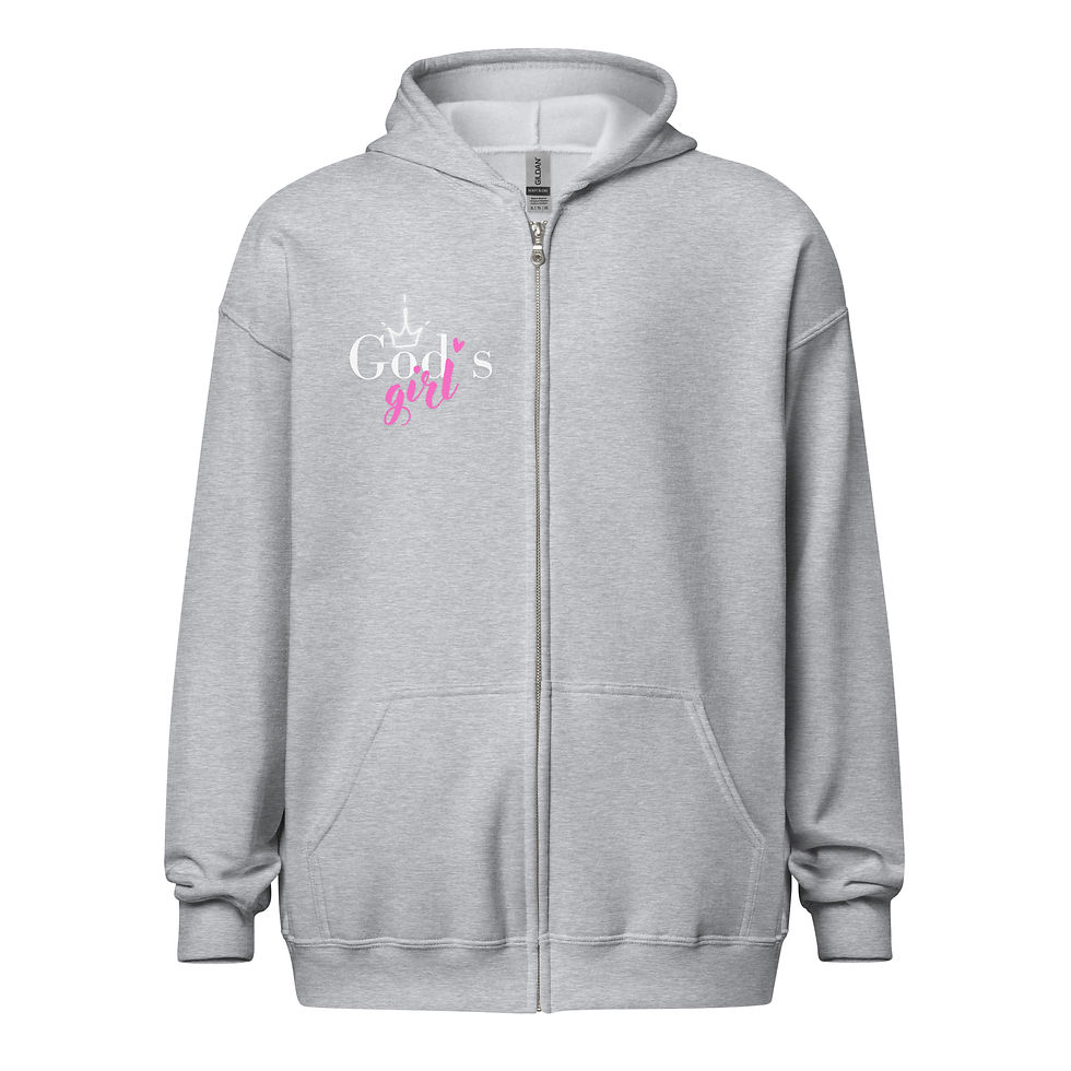 Thumbnail: God's Girl standard zip hoodie