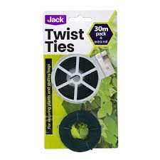 WHITES OUTDOORS TWIST TIE GREEN W/CUTTER