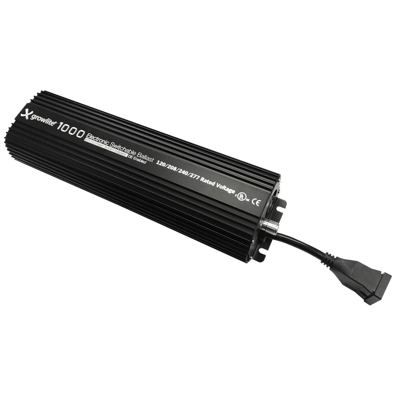 GROWLITE 1000W DIGITAL BALLAST MH/HPS DIMMABLE FAN COOLED GROWLUSH