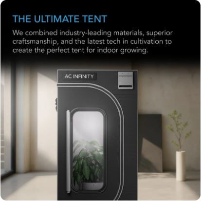 Thumbnail: AC Infinity Duct Cloudlab 642 Advance Grow Tent 120x60x180cm 2000D Diamond Mylar