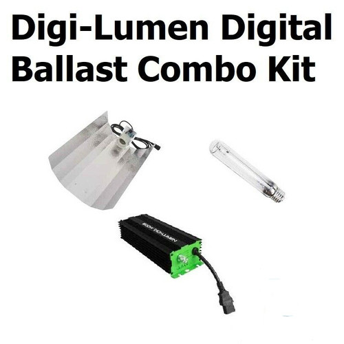 DIGI LUMEN 600W DIGITAL BALLAST KIT WITH LAMP BALLAST AND REFLECTOR