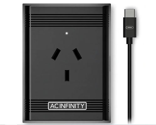 Plug Infinite Hack AC Infinity UIS Control Plug For Outlet Powered Equipment | Hydro Mart