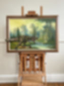 'Vestigial Structures' - Original Oil on Found Art by Dave Pollot