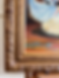 Thumbnail: 'Little Kicks' - Original Oil on Found Art by Dave Pollot