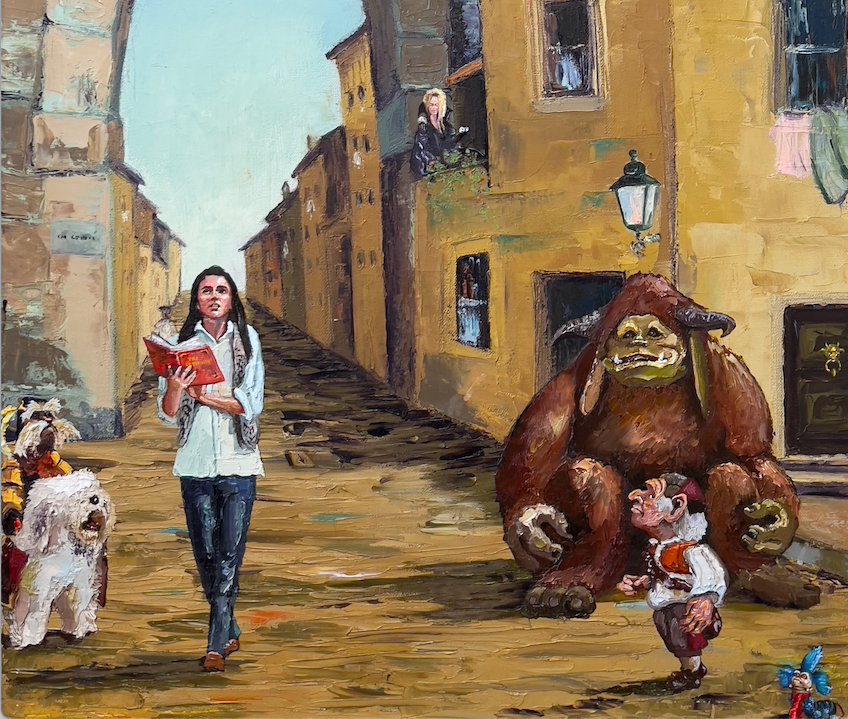 'I Need You All' - Print by Dave Pollot