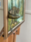Thumbnail: 'Vestigial Structures' - Original Oil on Found Art by Dave Pollot