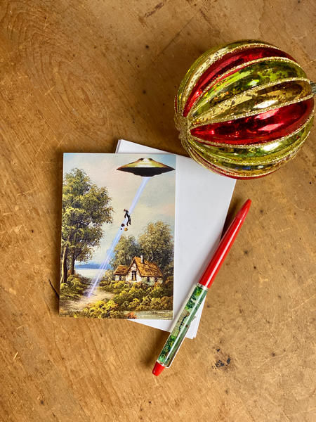 Thumbnail: Holiday Cards, Pack of 5 - 'Still Wanna Believe?'