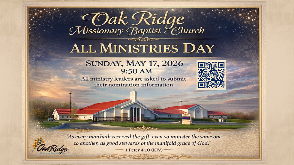 All Ministries Day