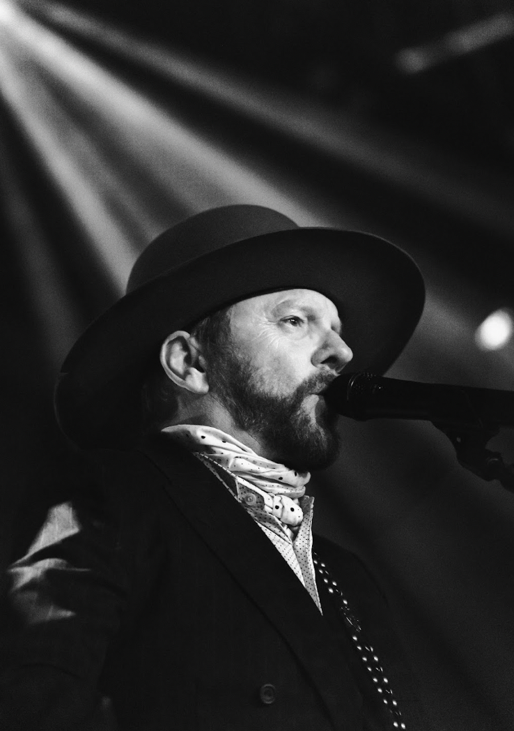 Kiefer Sutherland at the New Century Hall, Manchester.