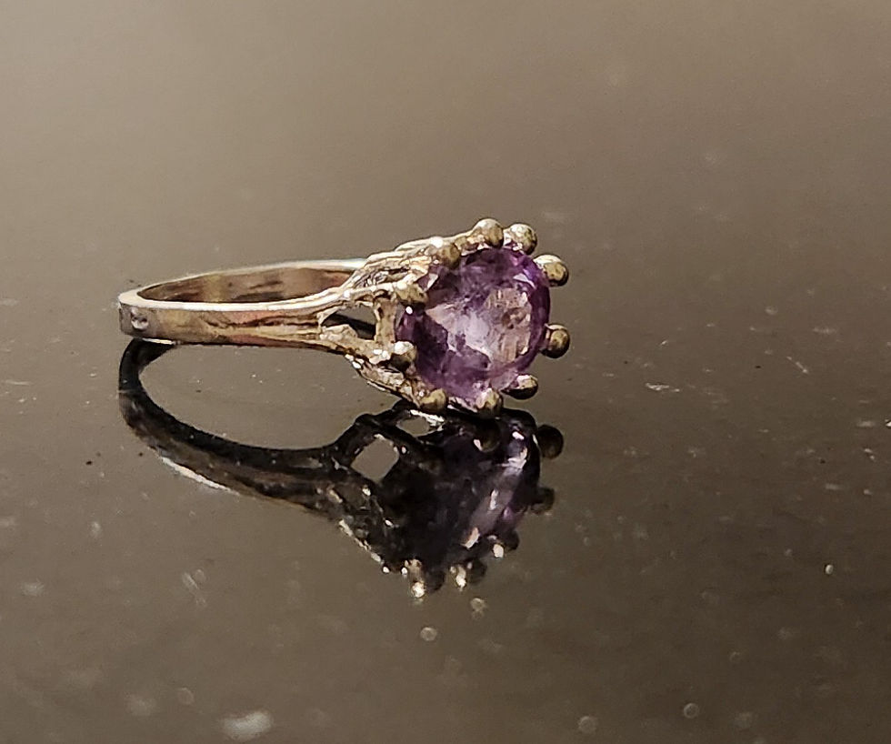 Thumbnail: Lavender Amethyst Ring