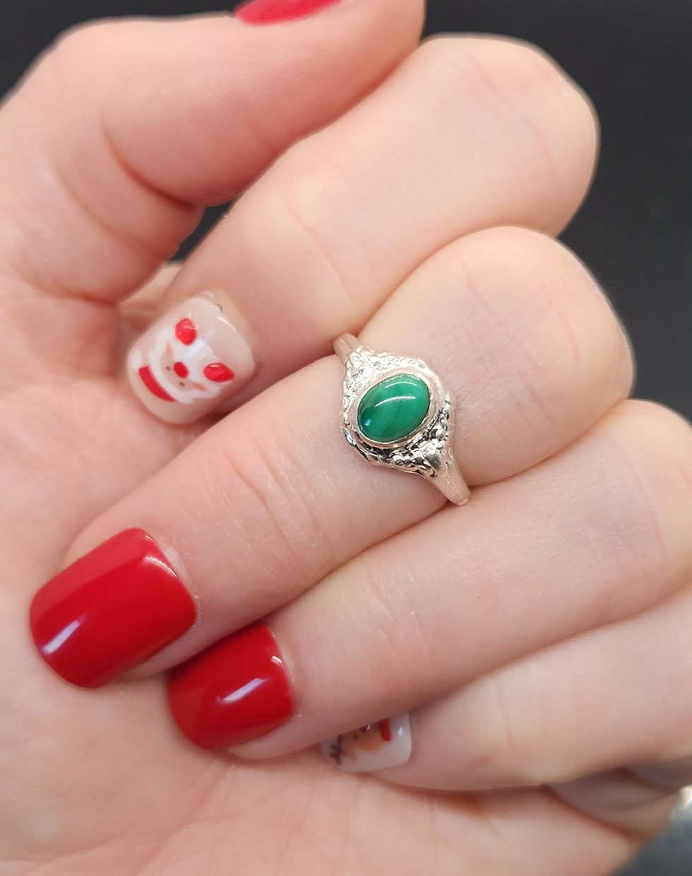Thumbnail: Malachite Ring