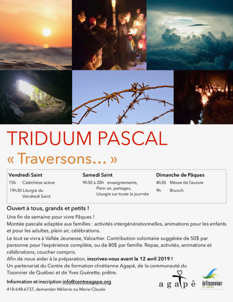 Triduum pascal - « Traversons... »