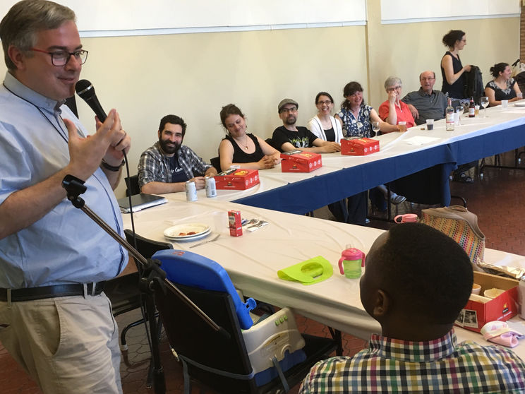 Temps de partage avec Pierre-Oliver Tremblay, évêque auxiliaire de Trois-Rivières
