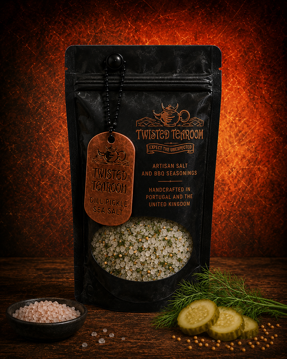 Twisted Tea Room Dill Pickle Sea Salt – 100g pouch