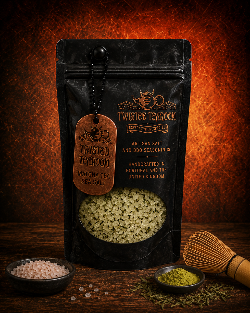 Twisted Tea Room Matcha Tea Sea Salt – 100g pouch