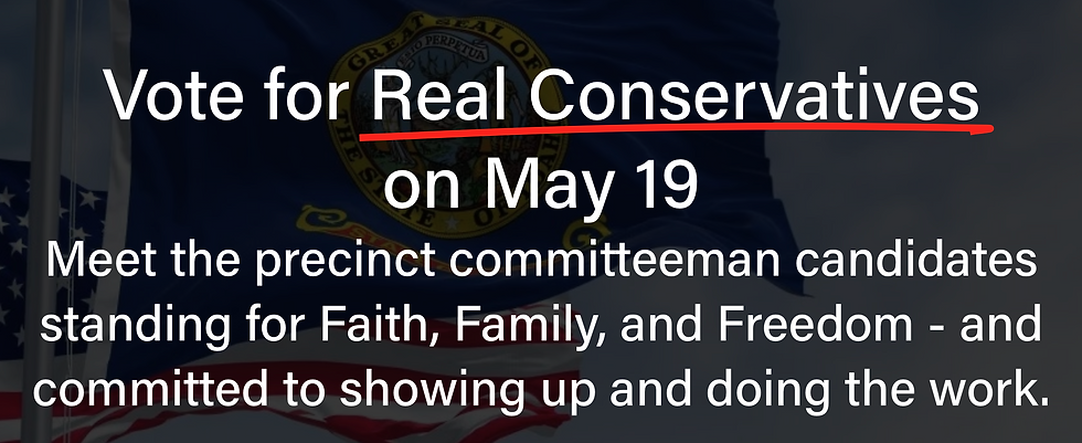 Find your precinct: https://www.kootenaifreedomcaucus.org/precincts