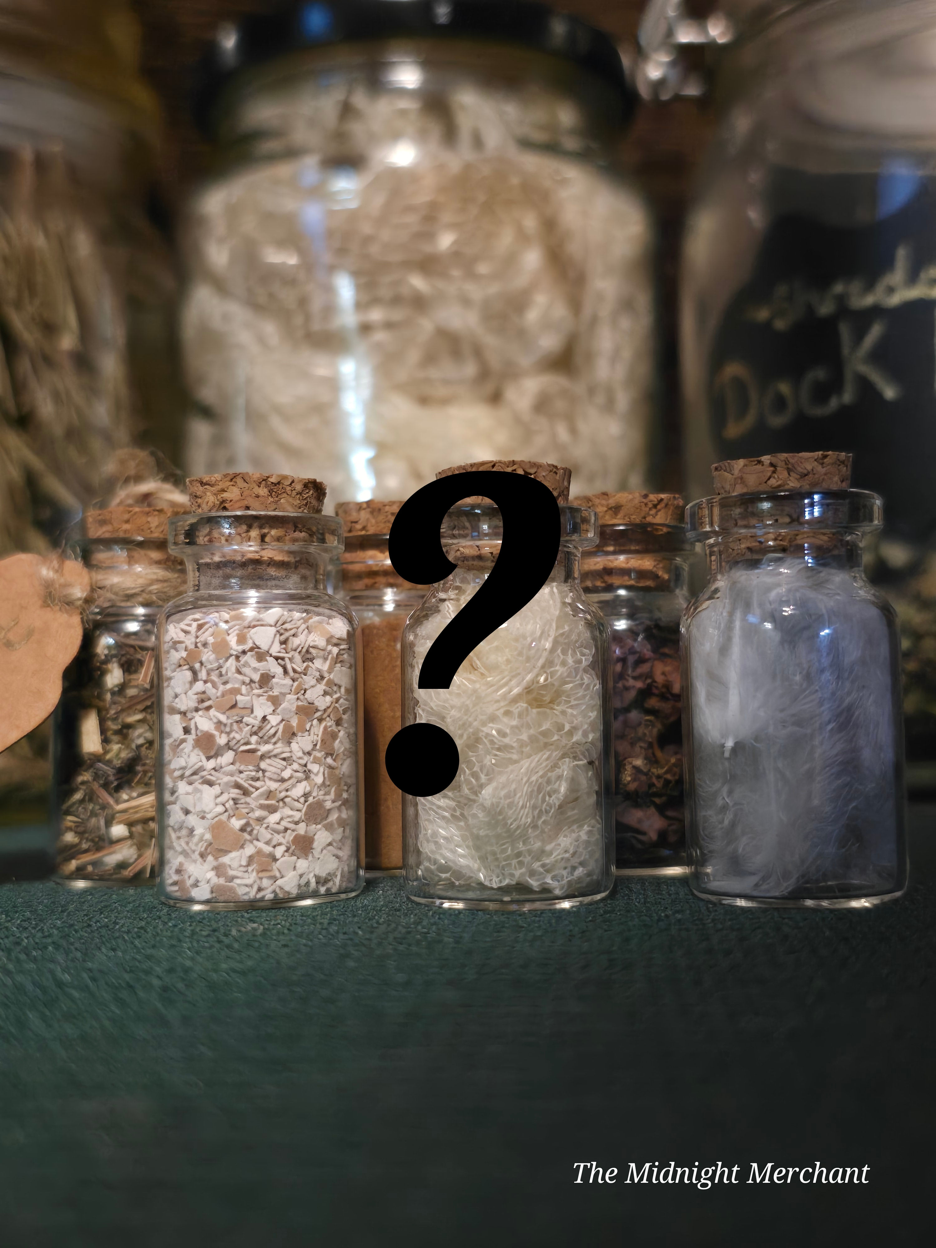 Small Mystery Ingredient Jars