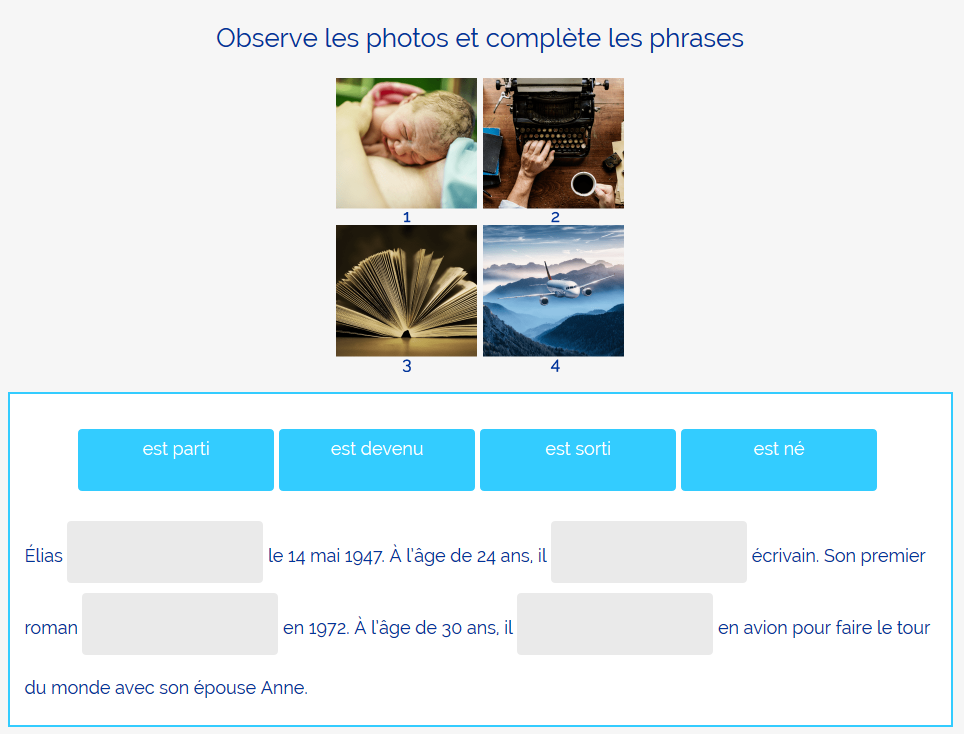 Présenter des points de grammaire contextualisés