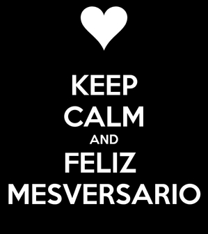 PRIMEIRO MESVERSÁRIO