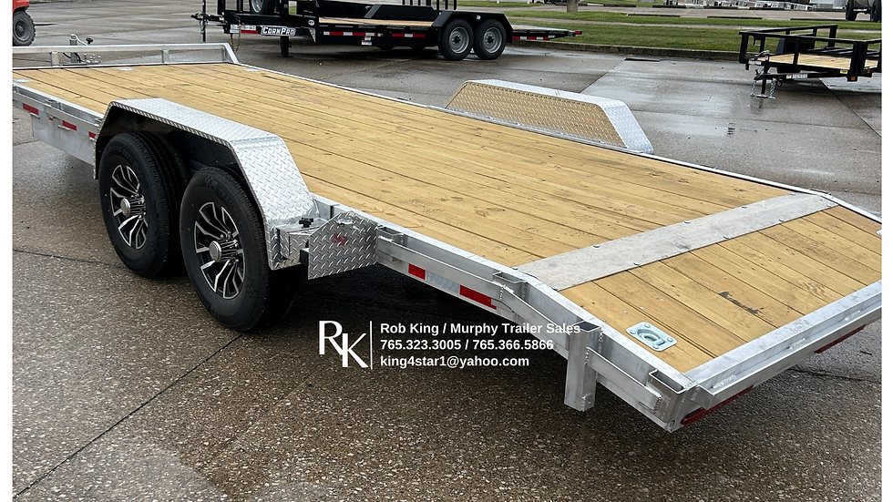 Thumbnail: 2025 Quality Aluminum Trailers 20' Car Hauler Bumper Pull