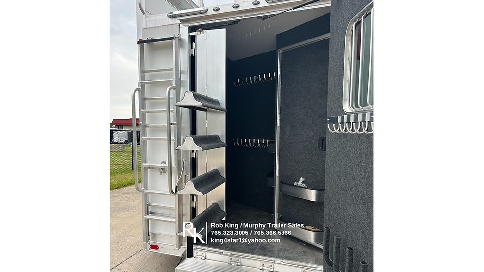 Thumbnail: 2024 4-Star Trailers 4 Horse Side Rear Load Trail Boss Conversions