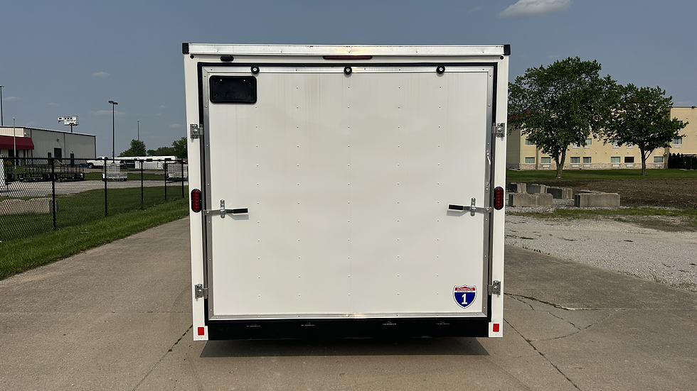 Thumbnail: 2025 Interstate 1 Trailers 16' Enclosed Cargo Bumper Pull