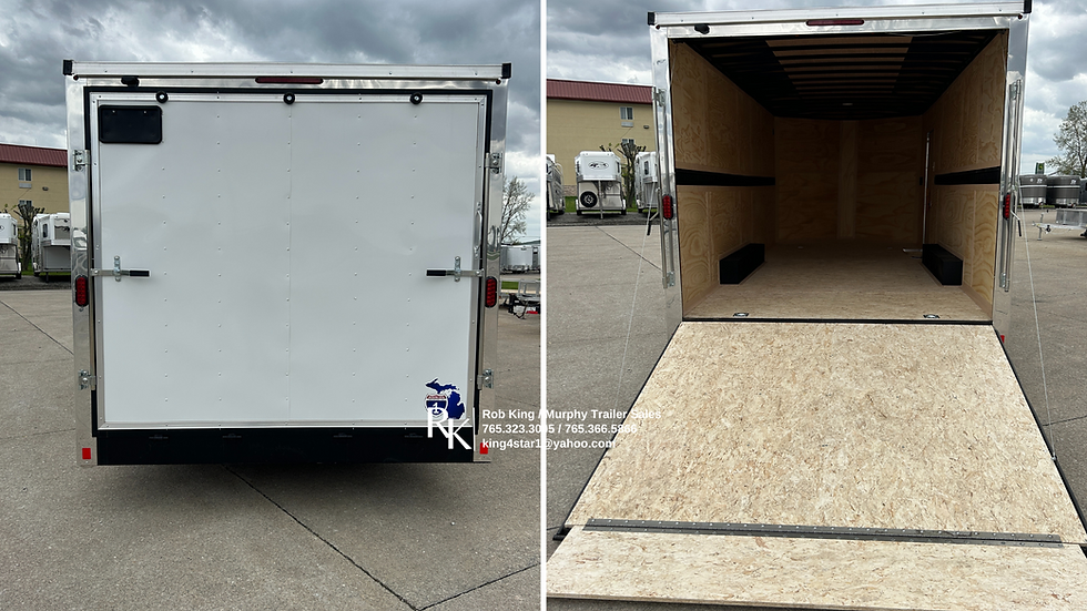 Thumbnail: 2025 Interstate 1 Trailers 20' Enclosed Cargo Bumper Pull
