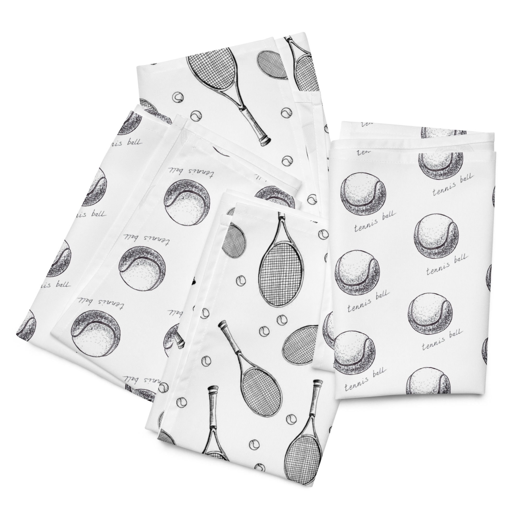 Tennis Tablescape Napkin Set – Ascot Manor Home