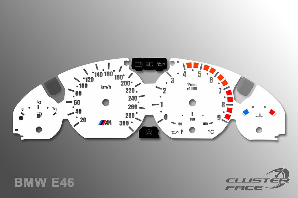 BMW e46 M3 ver. 300km 9k RPM white