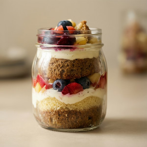 Gourmet Jar Desserts Showcase