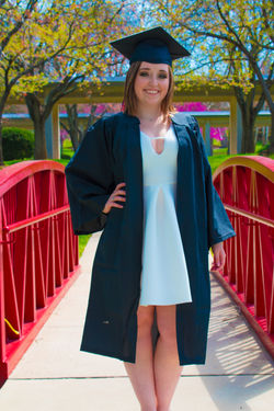 Leah's Grad Pic - Shenandoah Univ.