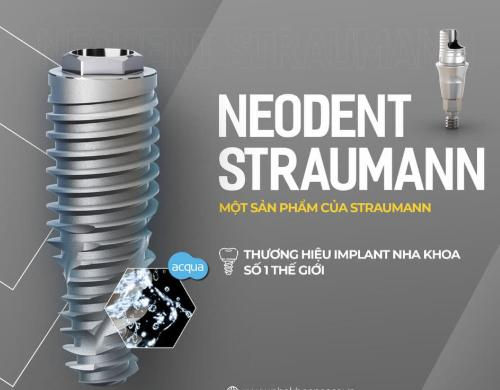 Trụ implant Neodent được chế tạo từ titanium Grade 4
