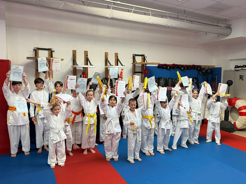 Karate Gürtelprüfung